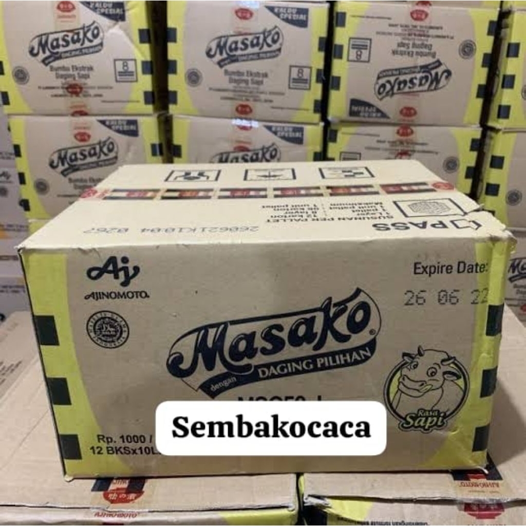 

Masako Sapi 1 Dus isi 720pcs (60Renteng) Exp 2026 | BISA KOLIAN