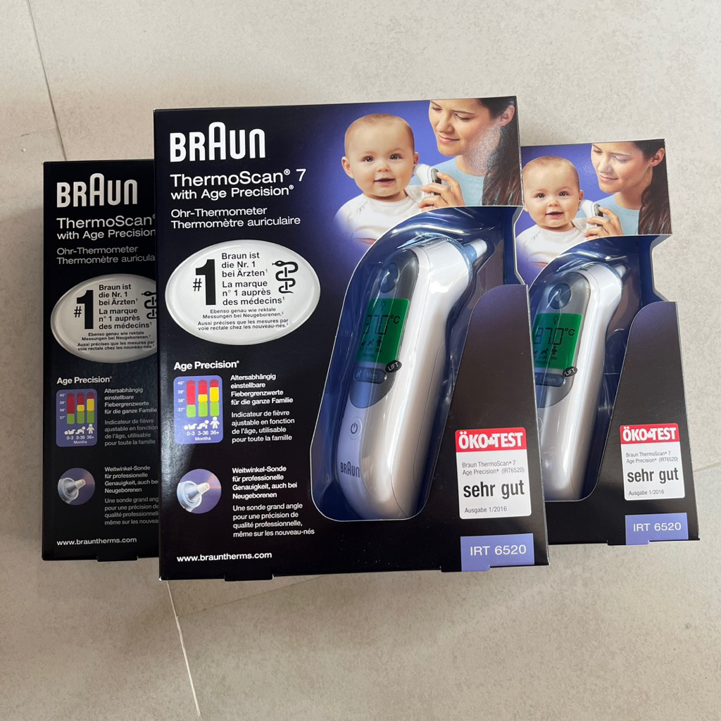 Braun Thermoscan IRT6520 IRT 6520 Dewasa & Bayi