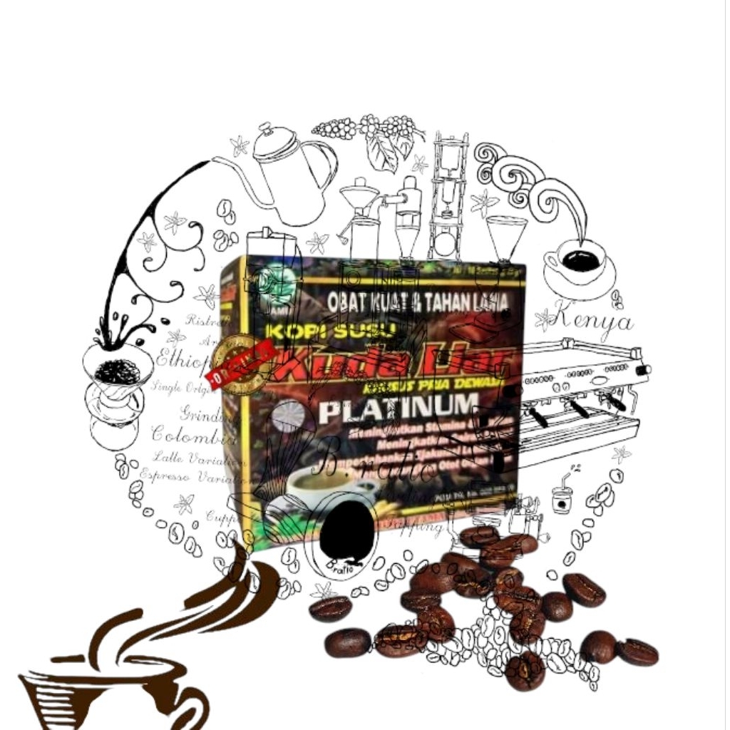 

KOPI SUSU KUDA LIAR PLATINUM isi 10 bungkus ///100% Original!!!!