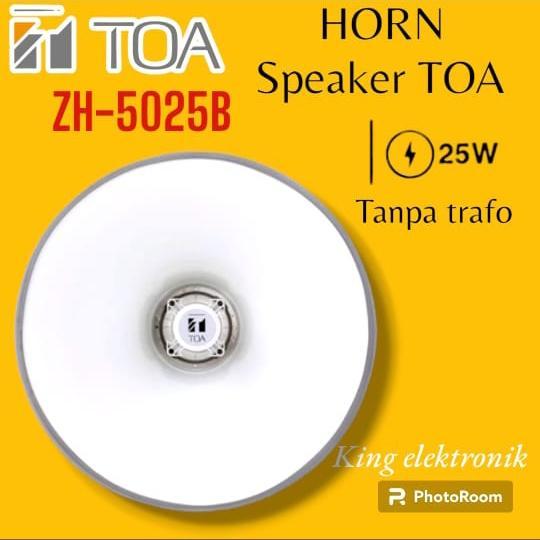 Horn Speaker Toa ZH-5025B ZH 5025B Horn Toa 25 Watt Tanpa Trafo