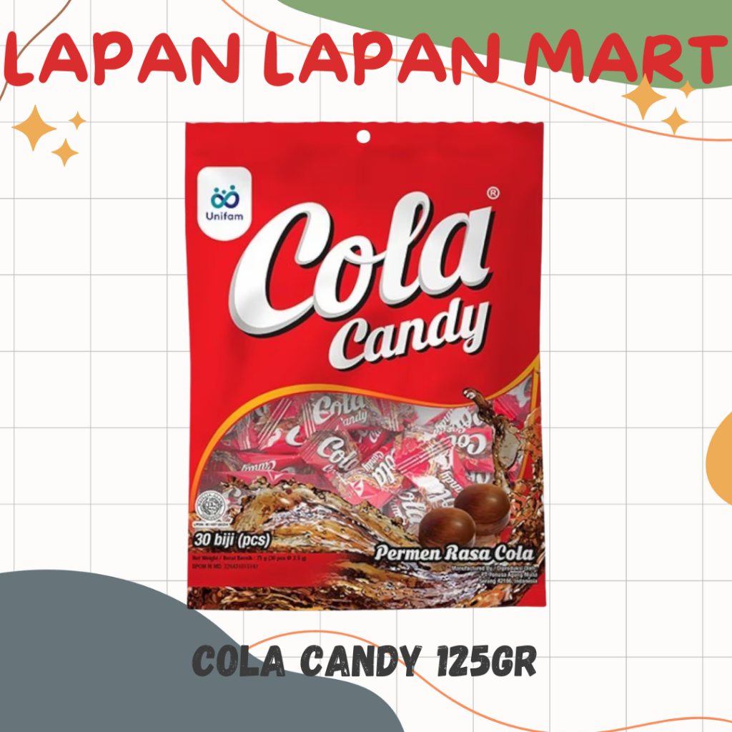 

Coca-Cola Candy Permen Rasa Cola 125gr