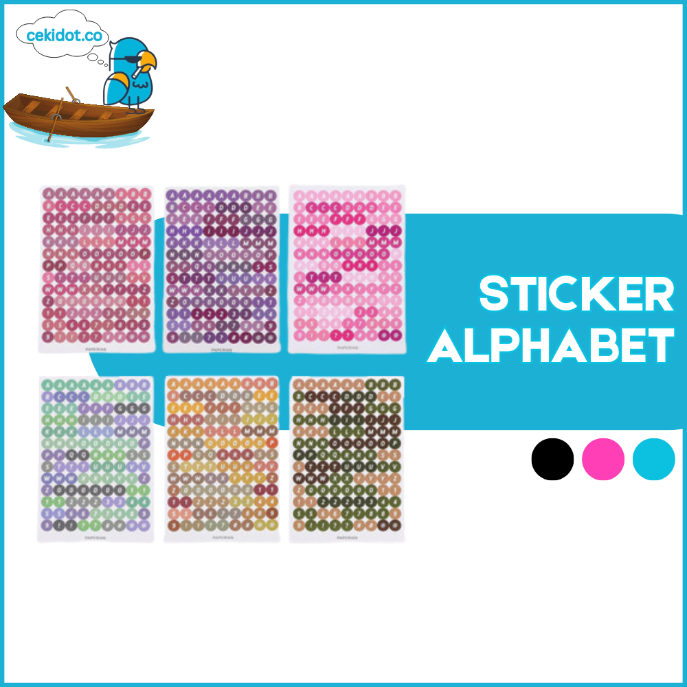 

STICKER ALPHABET HURUF ANGKA DEKORASI PER LEMBAR Y3440