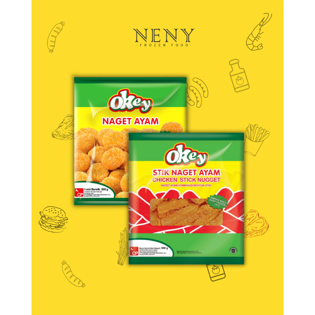 

CHICKEN NUGGET OKEY 500GRAM