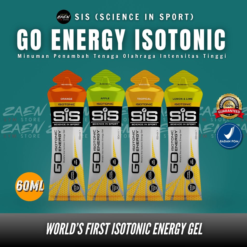 

SIS GO ISOTONIC ENERGY GEL BPOM