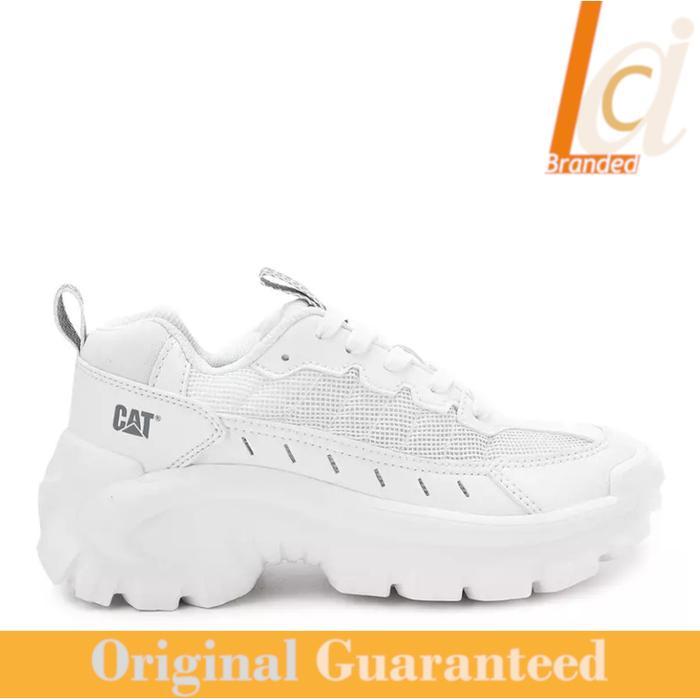 Sepatu Sneakers Wanita Original Caterpillar Intruder Lite Vent - Bright White