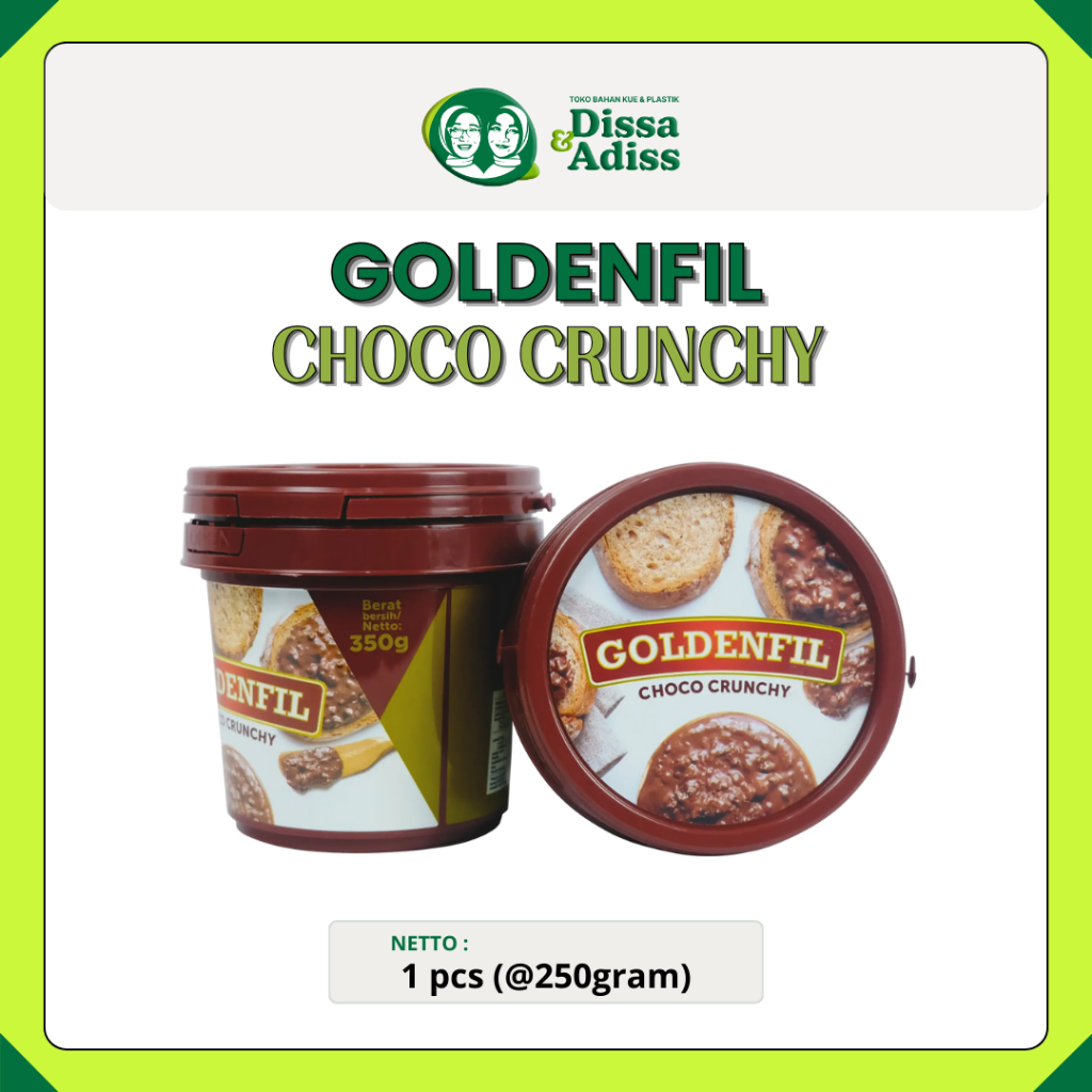 

Coklat Golden Fil Choco Crunchy 1000gr | Coklat Choco Crunchy - Tobaqdissa