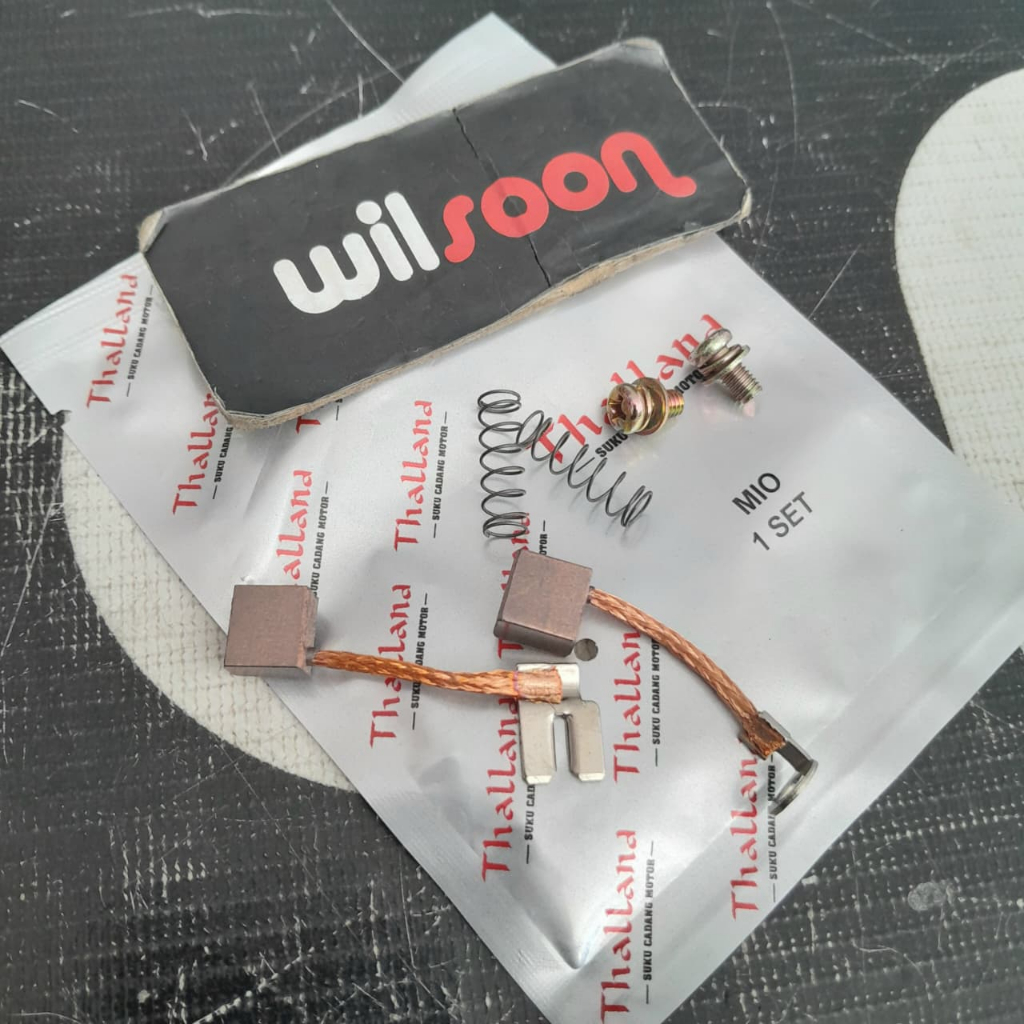 Arang kull Stater / Cool Stater / Carbon Brush / Starter Brush Set Dinamo Yamaha Mio Lama / Mio Soul