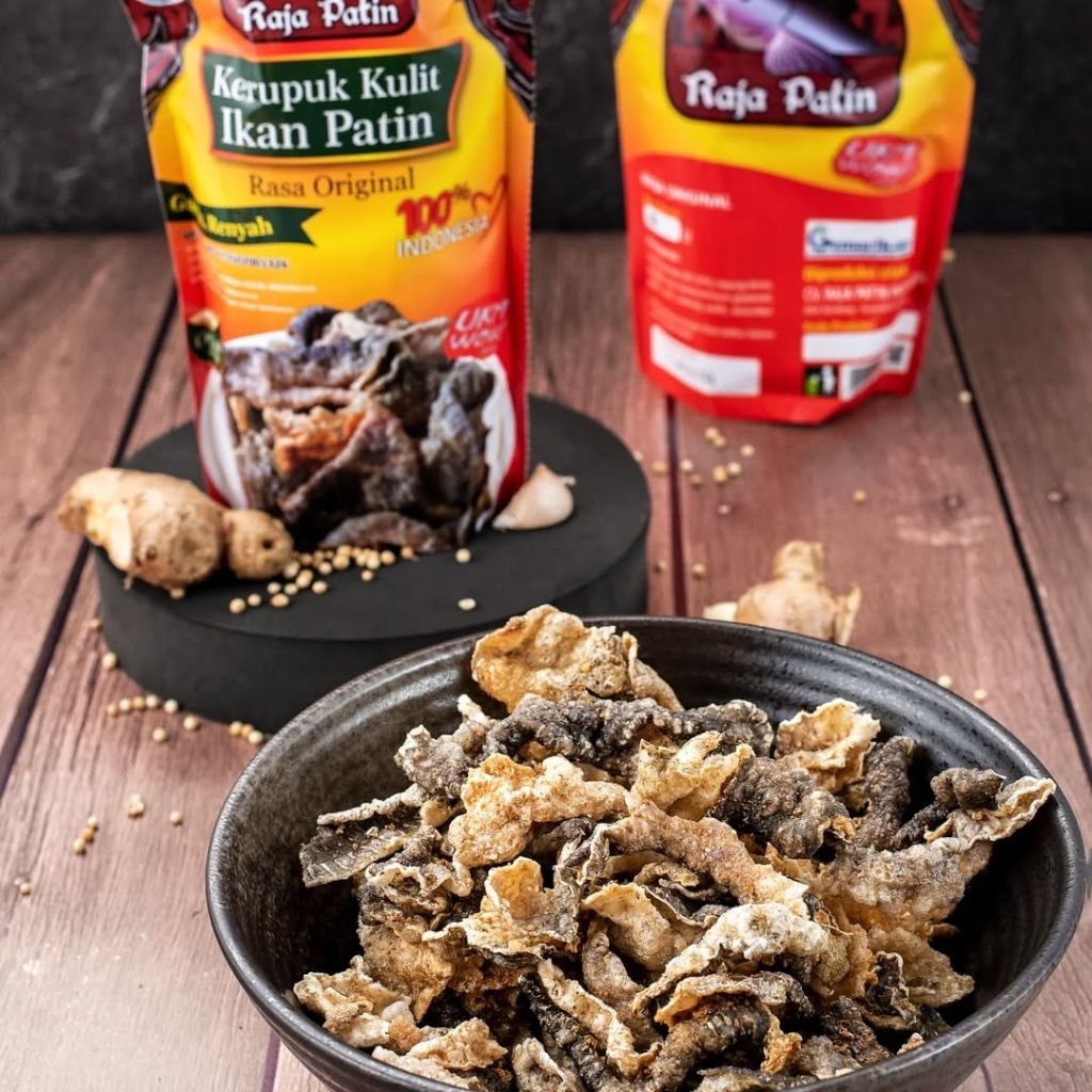 

Kerupuk Kulit Ikan Patin 100 gr Kare