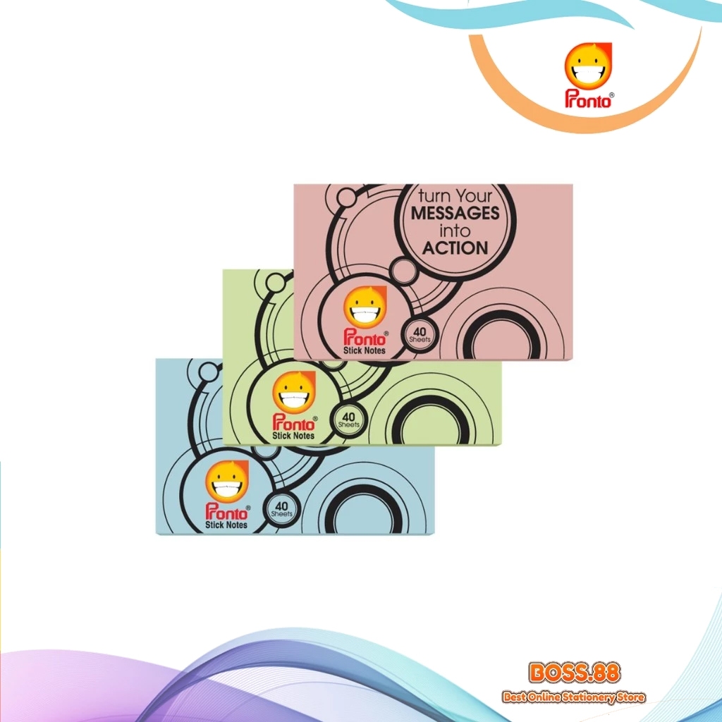 

OBRAL…!!! STICK NOTE PRONTO WARNA PASTEL 50 x 75 (1 PCS)