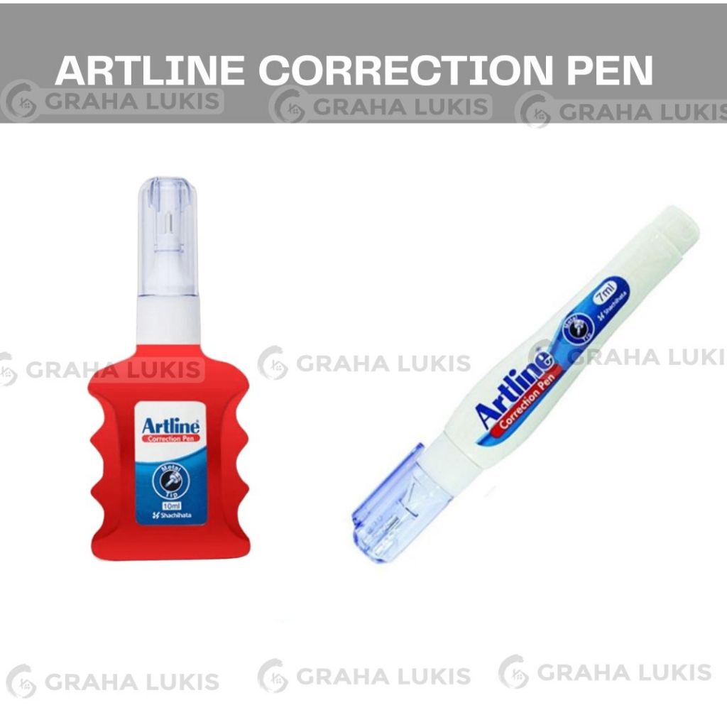 

Artline Correction Pen 7ml/10ml - Tipe-X Cair