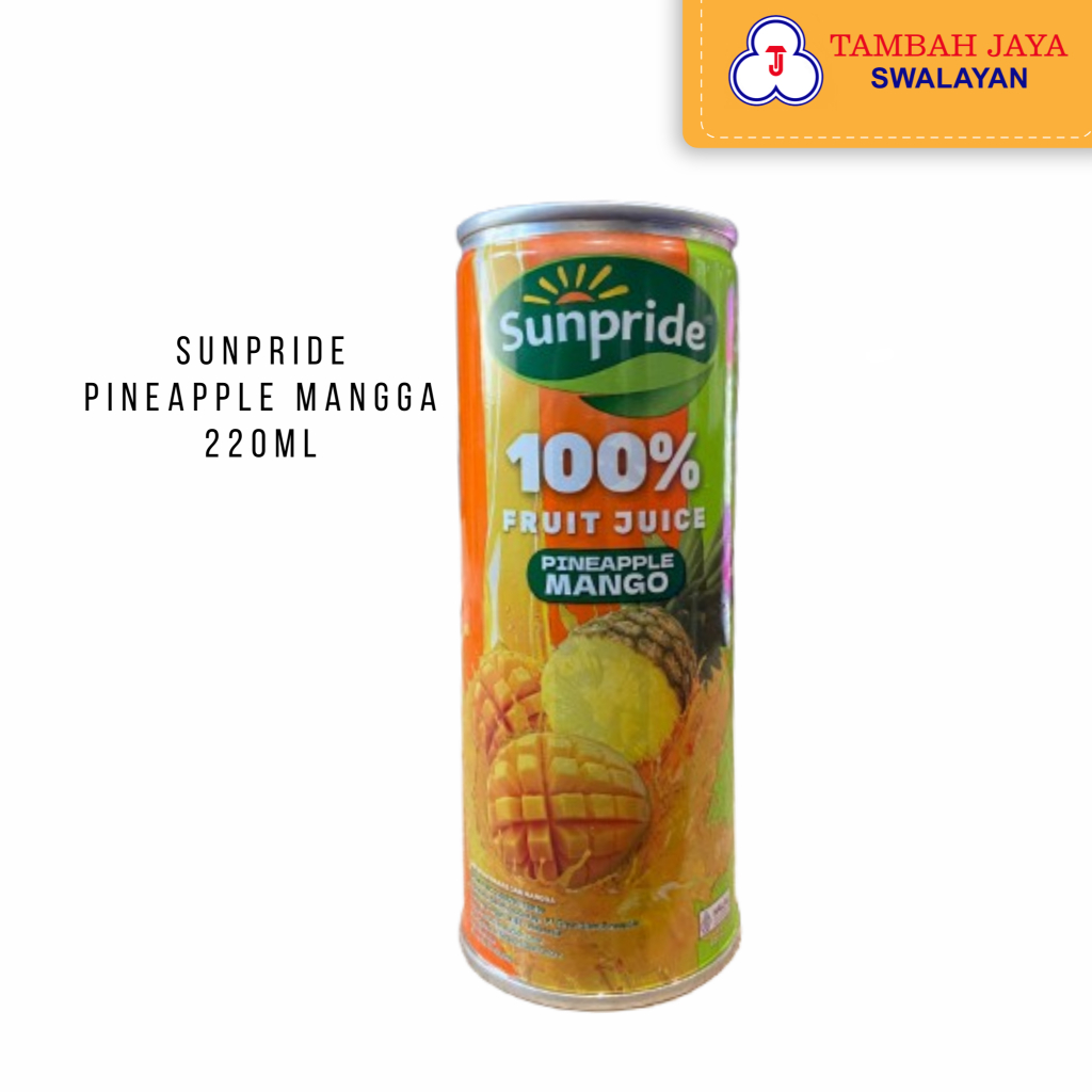 

Sunpride Pineapple Mango Bush Kaleng 220 ml