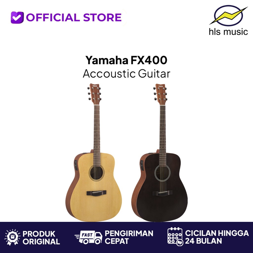 Yamaha FX400 / FX 400 / FX-400 Gitar Akustik Elektrik