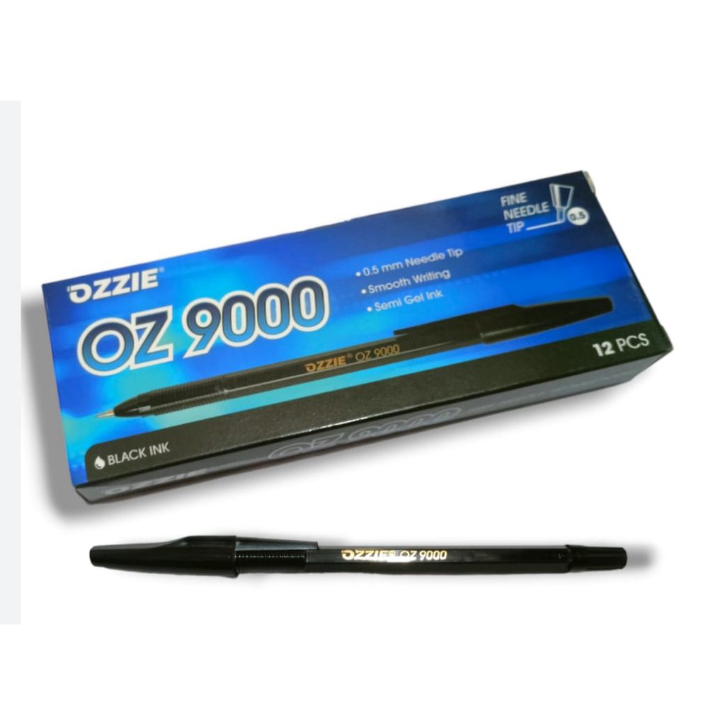

BOLPOIN STANDAR HITAM OZZIE- ( 1 PACK ISI 12 PCS)