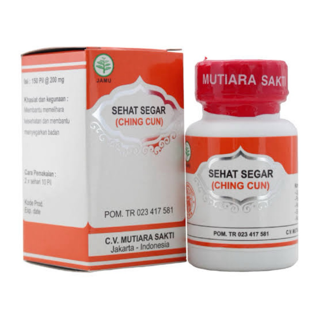 

Ching Chun Pil ( Sehat Segar ) Mutiara Sakti