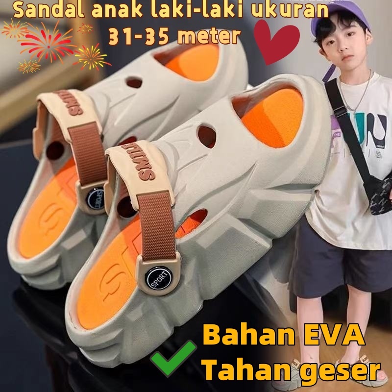 Sandal slop anak laki laki Sandal anak laki laki Sandal gunung anak laki laki Sandal anti-slip