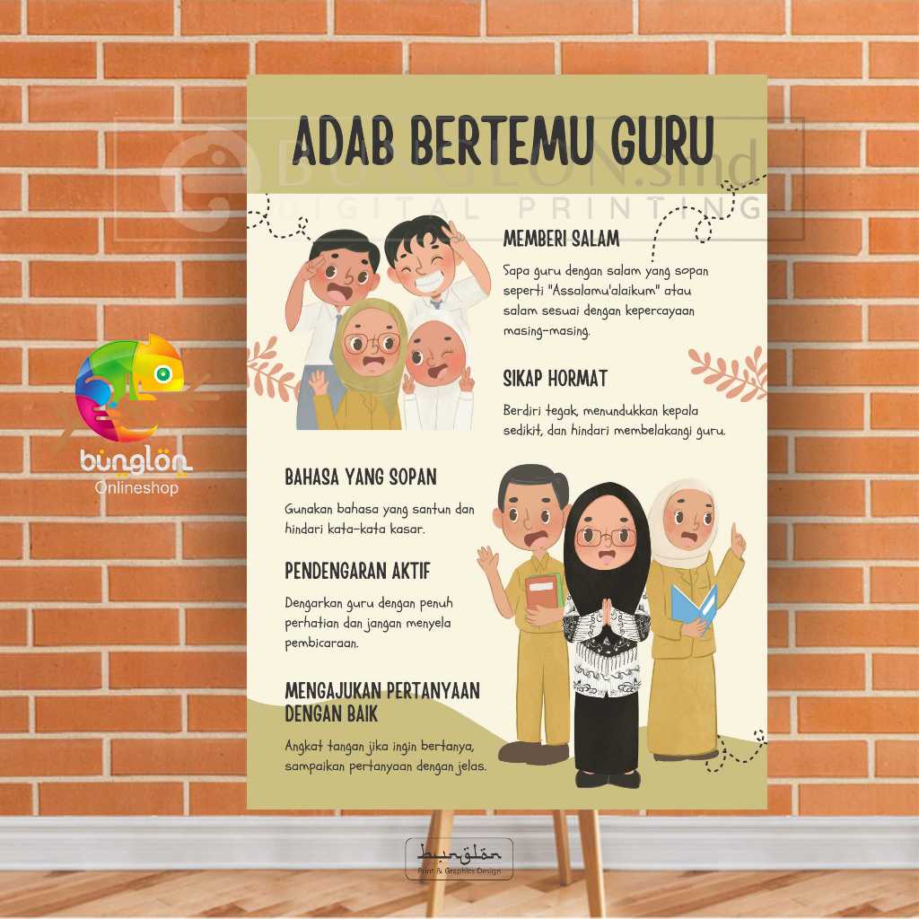 

Poster Adab Bertemu Guru