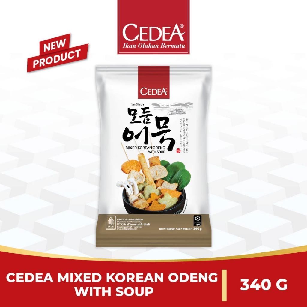 

CEDEA Mix Korean Odeng With Soup [340g]