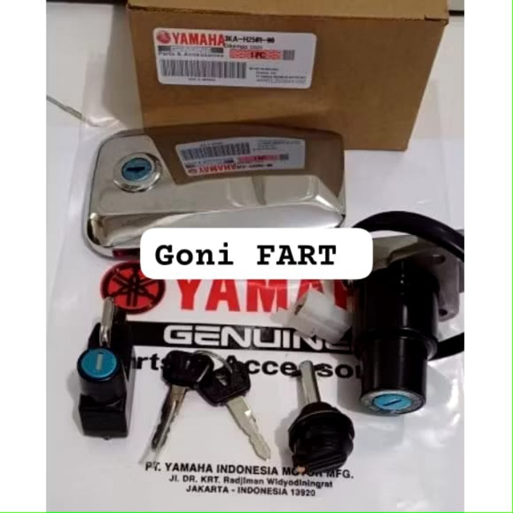 kunci kontak RX king new komplit tutup tangki ORI