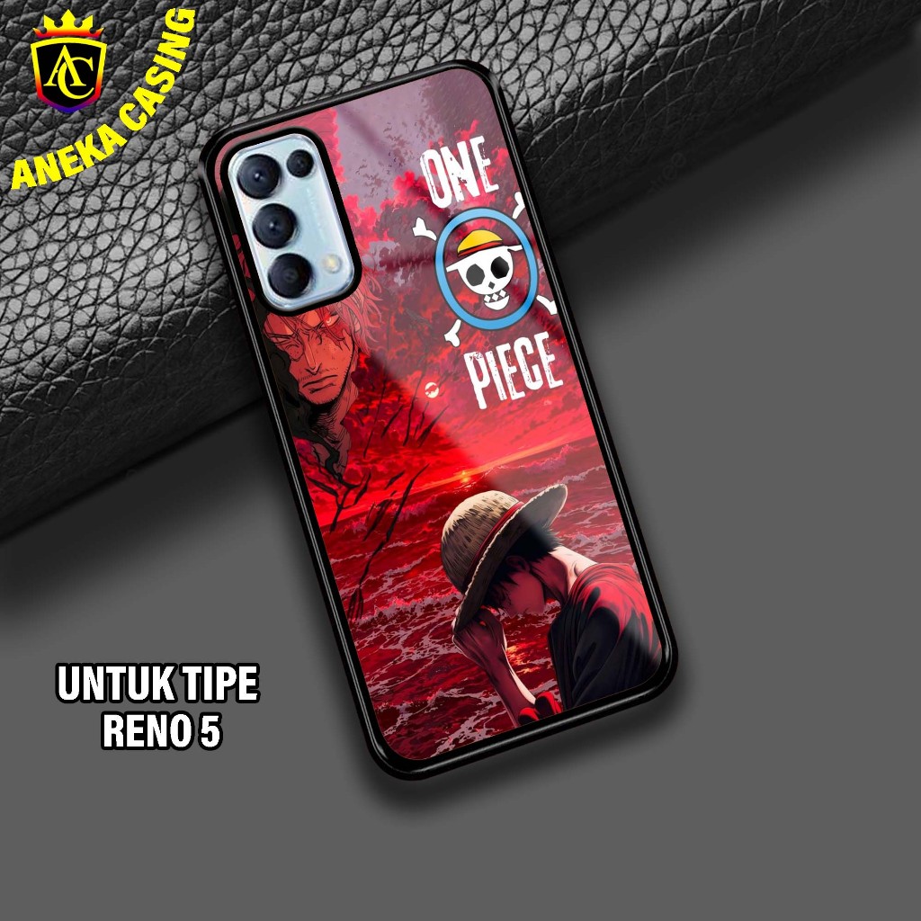 Case  OPPO RENO 5 Hardcase Glossy casing Hp OPPO RENO 5 Terbaru [Motif - MOTIF 48] - Aneka Case Meng