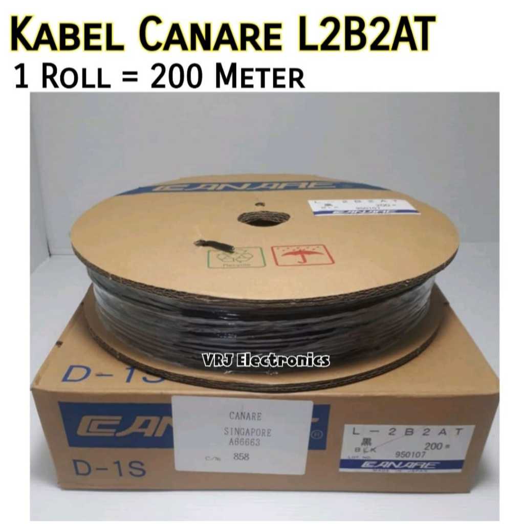 Kabel Canare L2B2AT Audio Microphone Cable 1 Roll = 200 Meter
