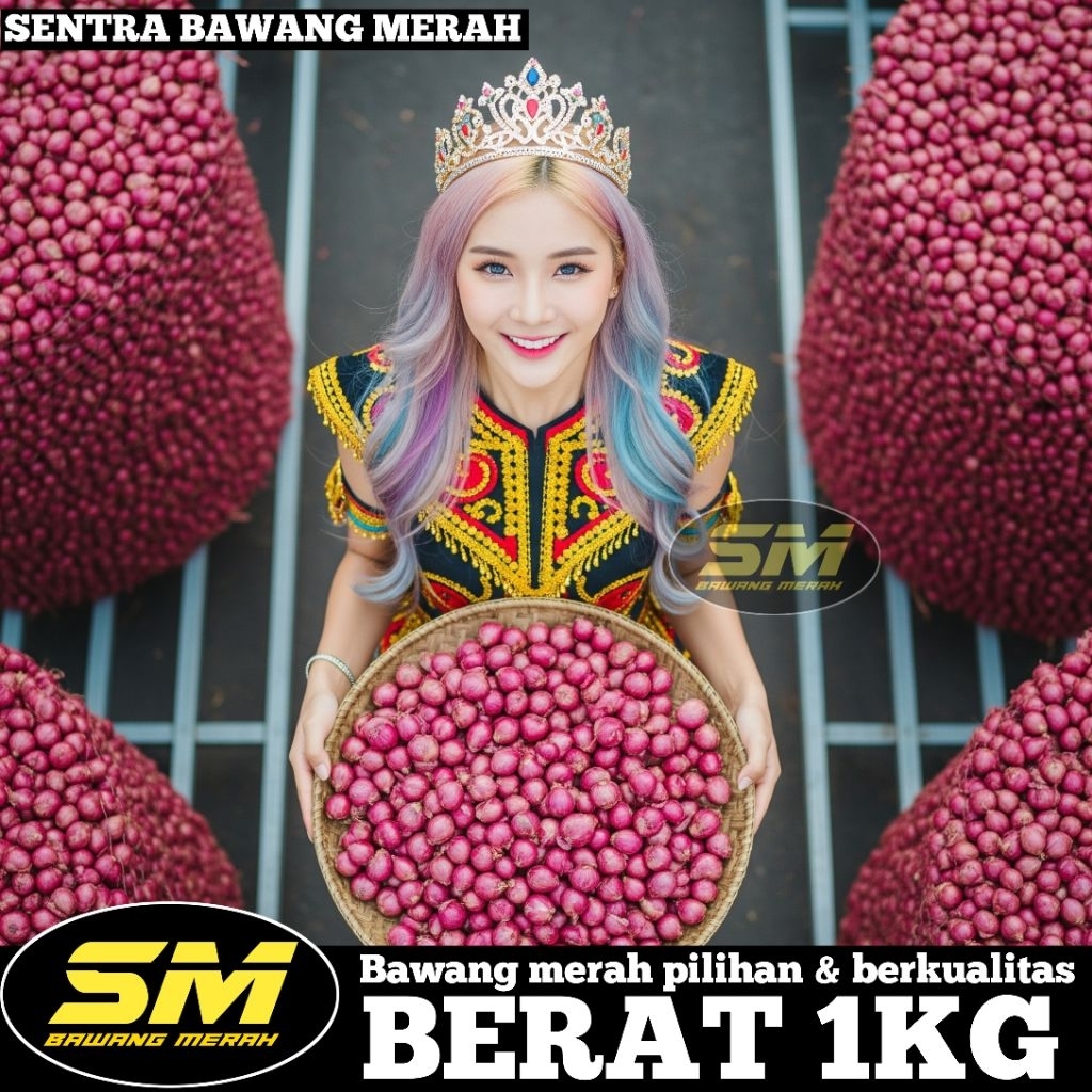 

Bawang merah murah meriah berkualitas 1 kg