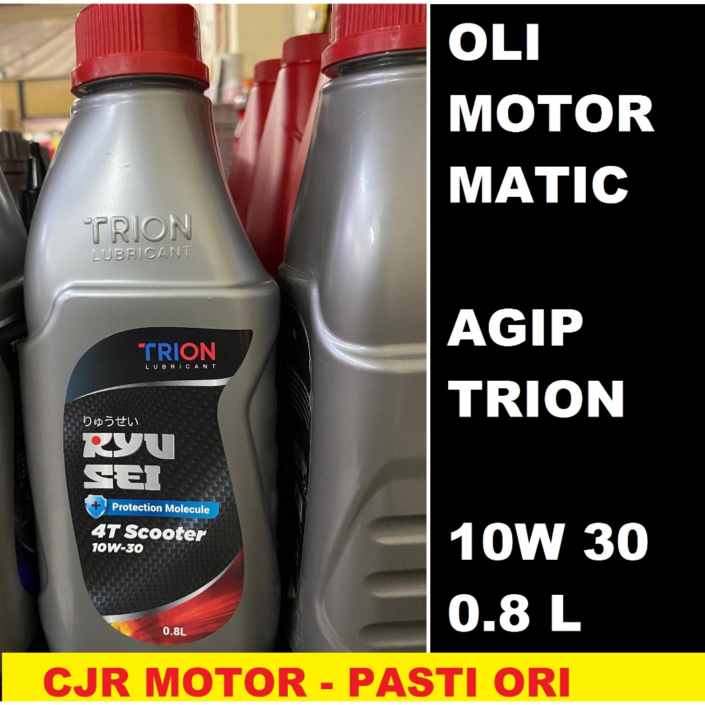 Oli Motor Matic TRION RYUSEI 0.8L API SL JASO MB TRION RYU SEI oli motor beat vario scoopy mio