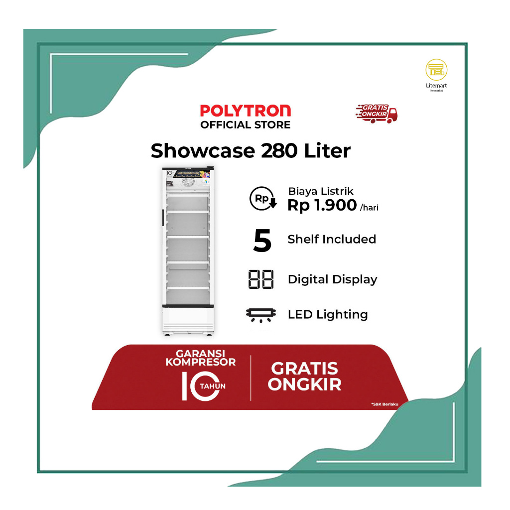 POLYTRON SHOWCASE 5 RAK SCN-280