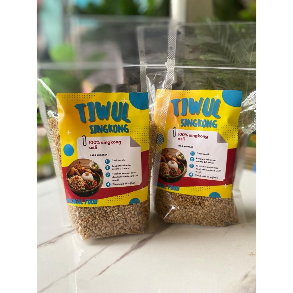 

INSTAN TIWUL SINGKONG ORIGINAL / OYEK SINGKONG / KARAK SINGKONG
