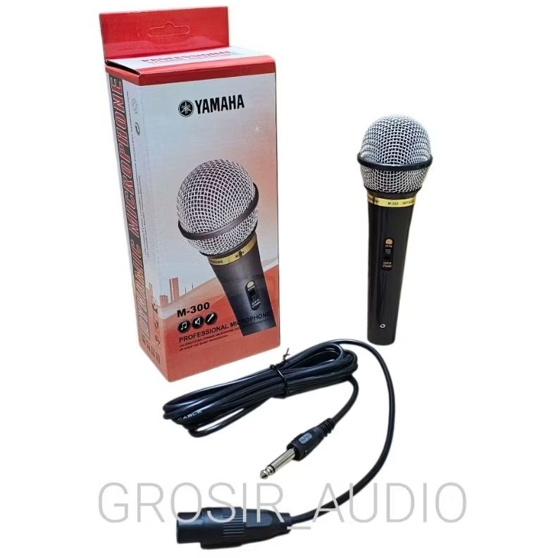 MIC KABEL YAMAHA M100 M300 YM100 MIC YAMAHA YM-100 M-100 M-300 MIC MURAH YAMAHA