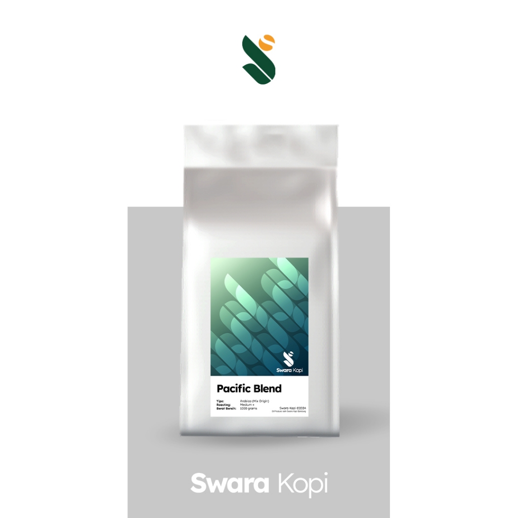 

Swara Kopi Pacific Blend 1kg – Biji & Bubuk Kopi Arabica Mix Origin Premium Espresso V60