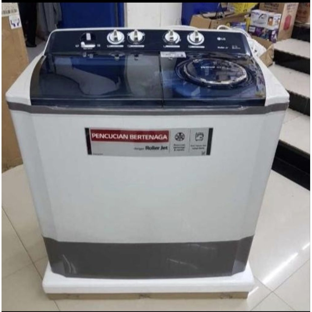 MESIN CUCI LG 2TABUNG 16KG P1600RT/RTB