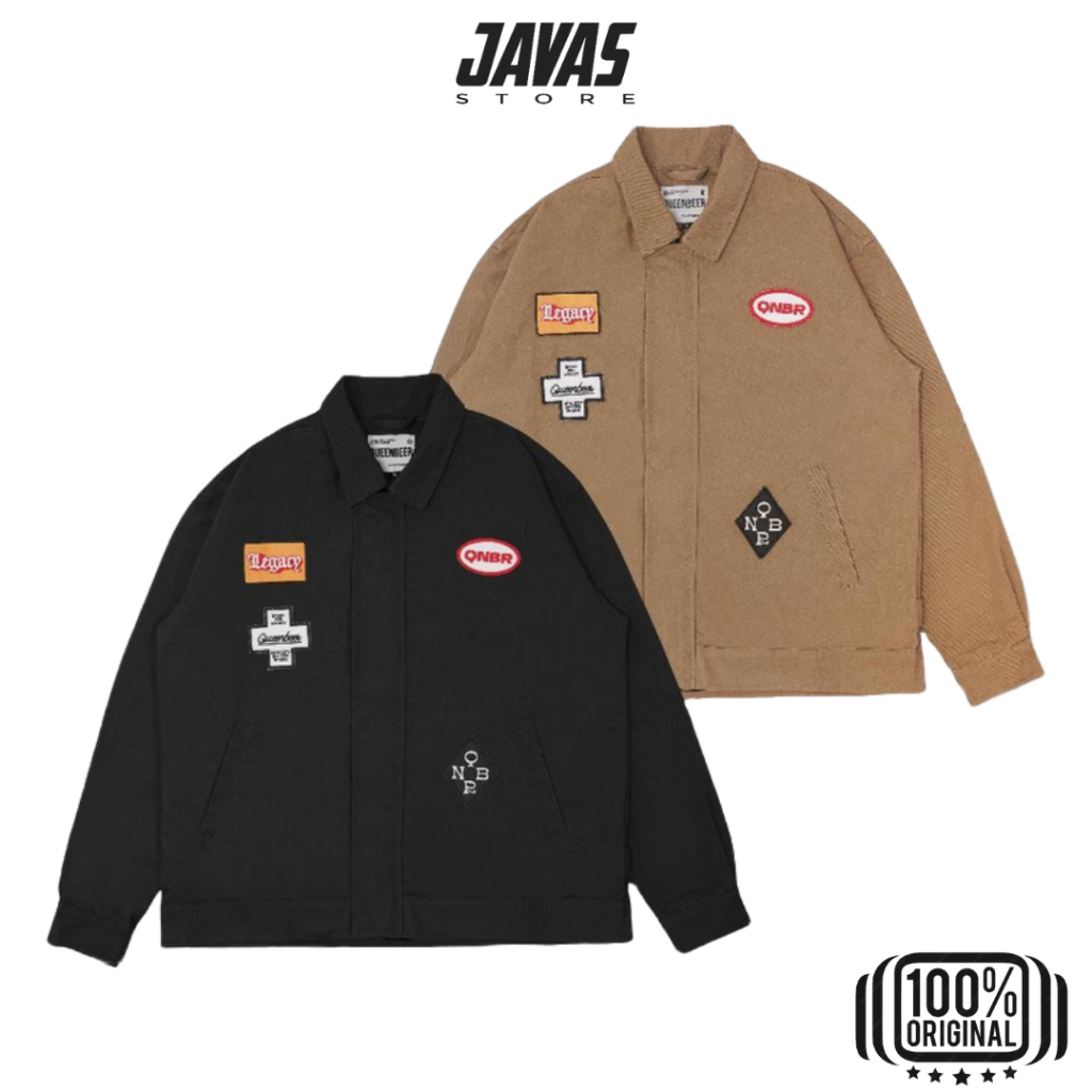 Jaket Queenbeer Original Work Jacket 606