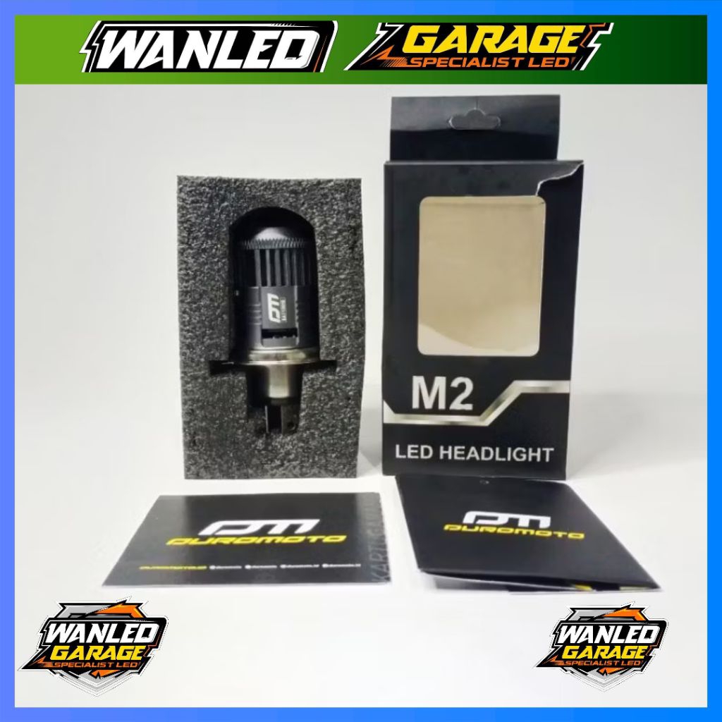 LAMPU KABUT PALING TERANG DUROMOTO M2 SHOCKET H4 UNIVERSAL MOTOR MOBIL