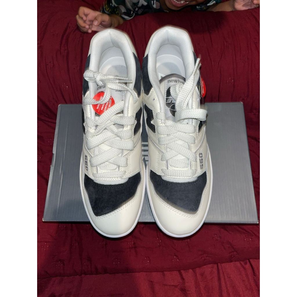 NEW BALANCE 550 WHITE BLACK MEN