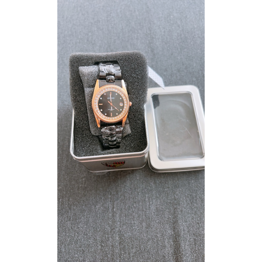 jam tangan wanita leopard original new