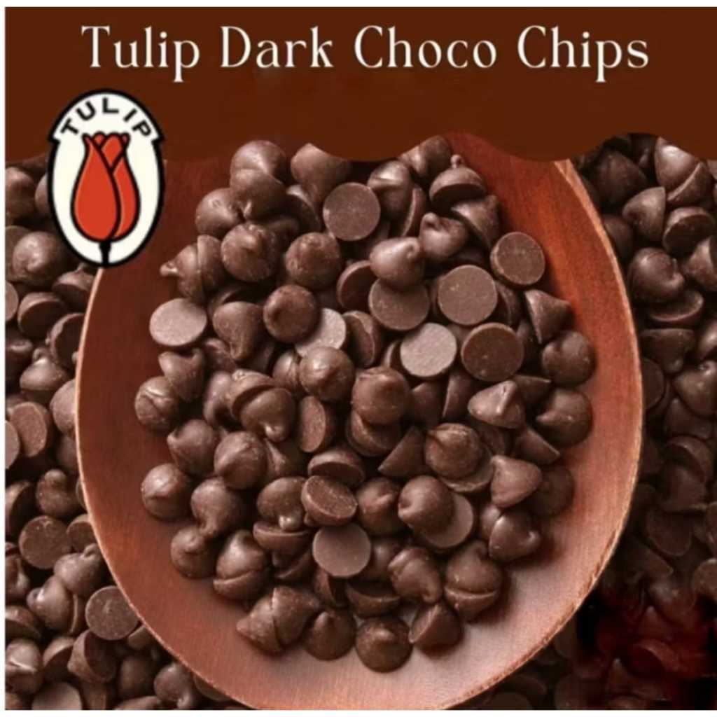 

TULIP DARK CHOCOCHIPS KEMASAN REPACK / CHOCOCHIPS TULIP KEMASAN REPACK
