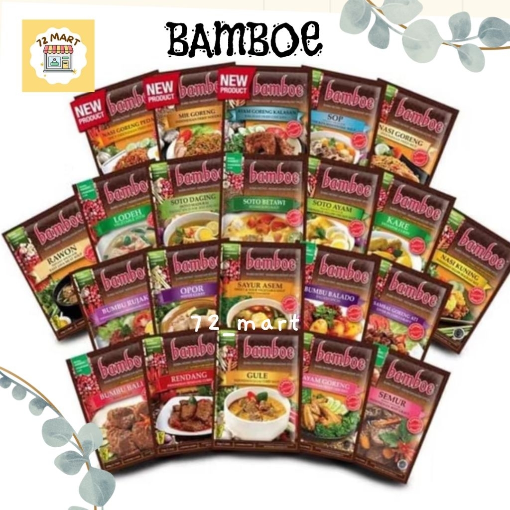 

Bamboe Bumbu Dapur Masak Instant All Varian