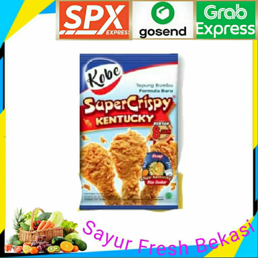 

Tepung Bumbu Super Crispy Kobe (Sachet).