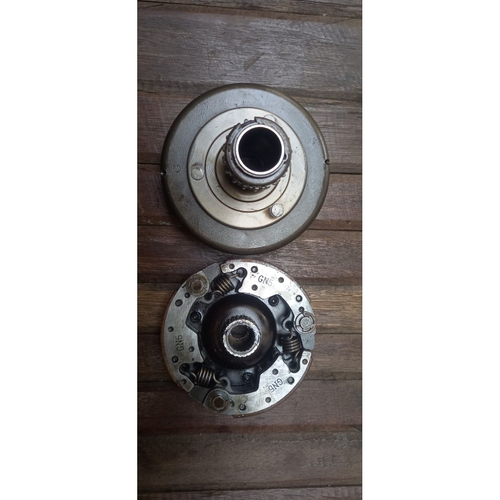 lonceng set kampas ganda honda supra supra X lama grand ori copotan