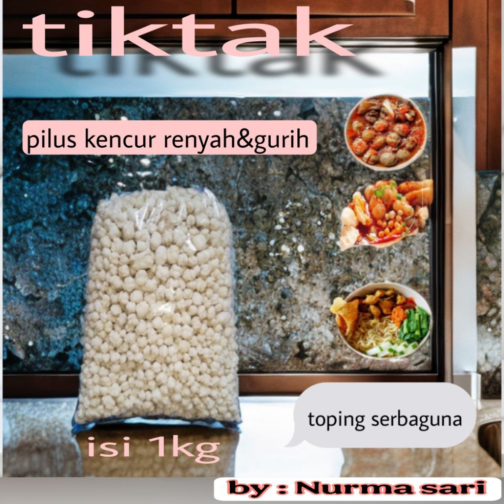 

pilus kencur/tiktak kencur organik 1kg