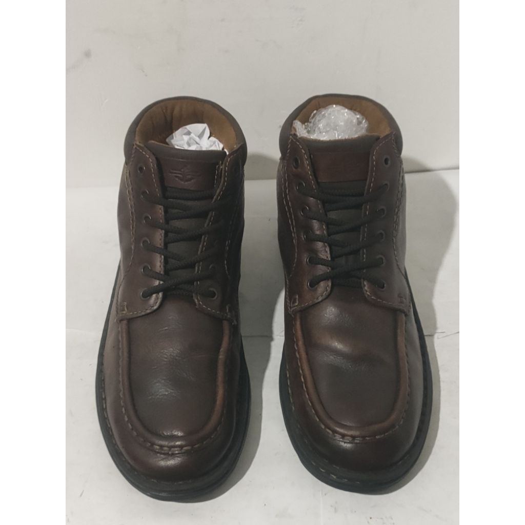 Sepatu Boots Kulit Semir Dockers, Size 41
