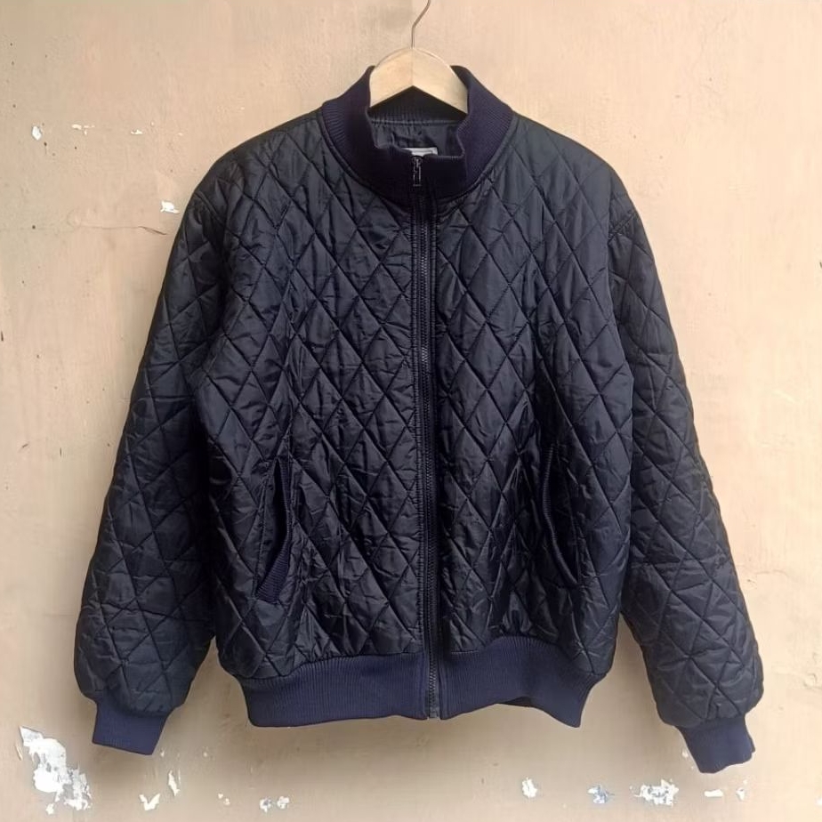 Jacket bomber quilted old crow usa military vintage