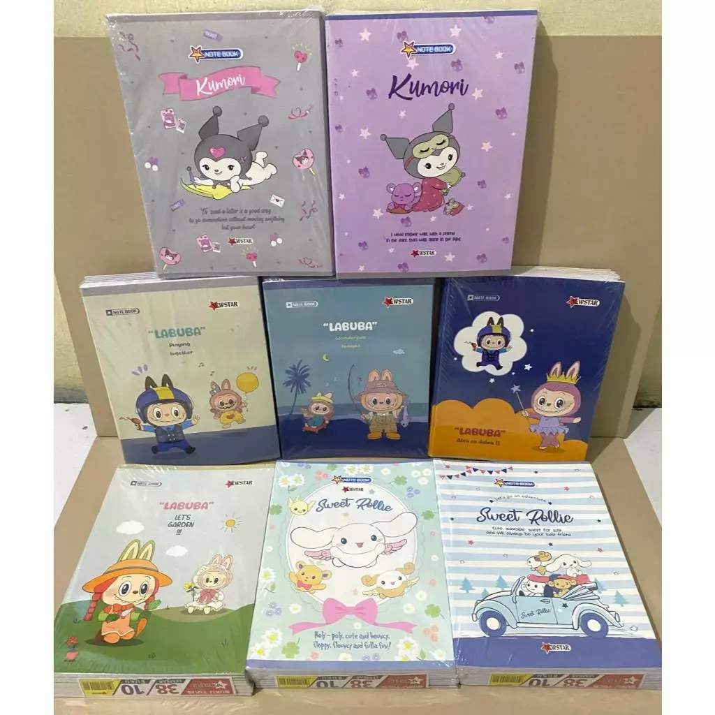 

Buku Tulis NEWSTAR 38 Lembar (1 pack 10 buku)