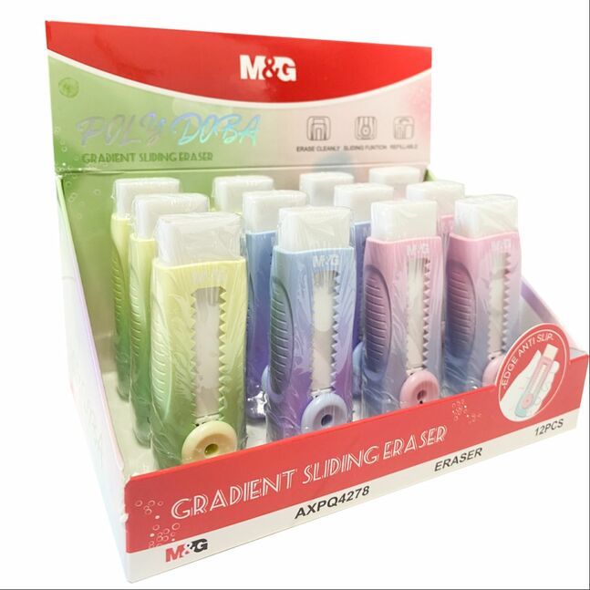 

M&G Poly Doba Series Sliding Eraser AXPQ4278 - Penghapus Geser Gradient Pastel SATUAN Murah