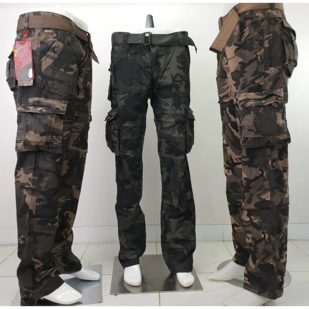 CELANA PANJANG PRIA/ CELANA PANJANG LORENG/ CELANA CARGO LORENG PANJANG/ CELANA TACTICAL LORENG