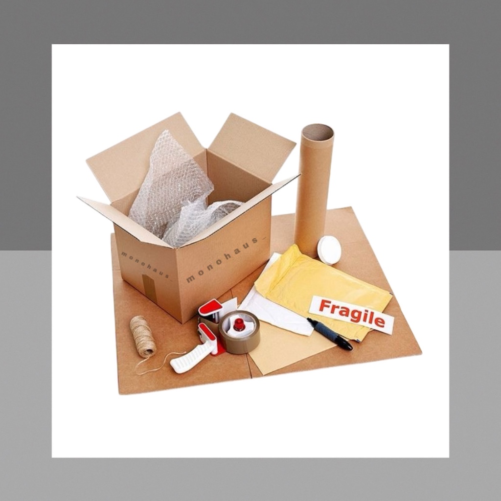 

Packing Ekstra Ukuran Kardus Kecil + Bubble Wrap Kecil (untuk barang kecil)