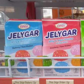 

Mix 12pcs 6 rasa Ethoz Jeligar - serbuk jelly dan agar-agar- jelly & agar powder