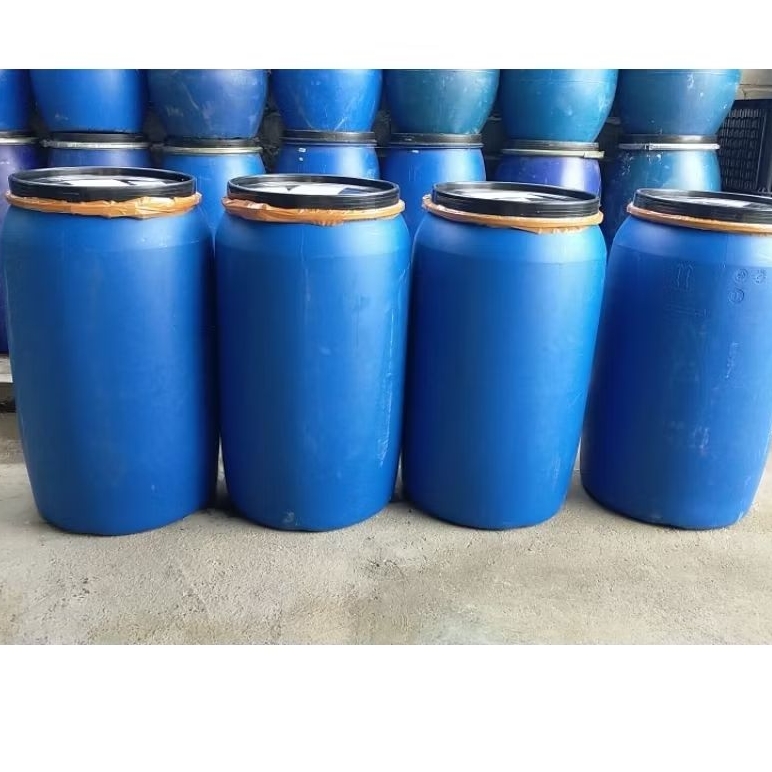 drum plastik 250liter untuk fermentasi dan silase.jg bs untuk tandon air dll