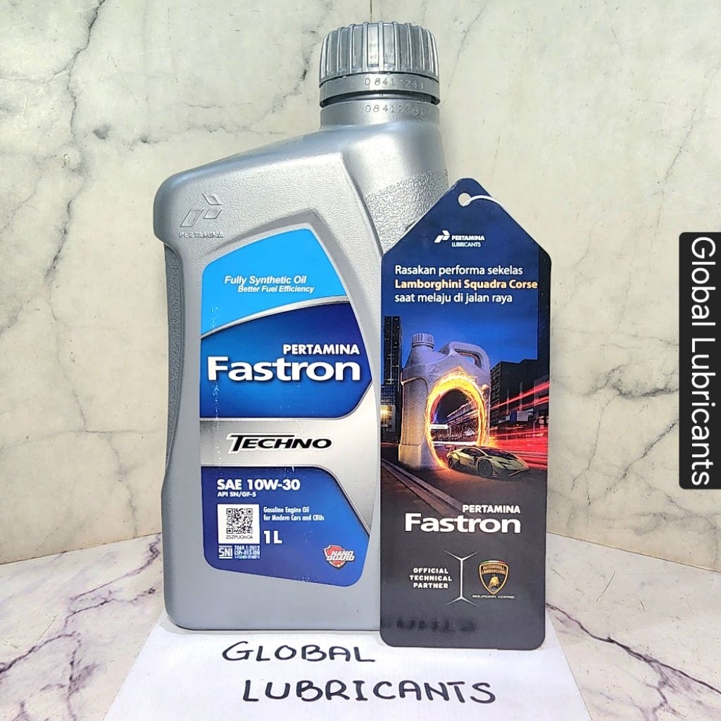 Fully Synthetic Pertamina Fastron Techno 10W-30 1 Liter (Oli Mesin Bensin Full Synthetic)