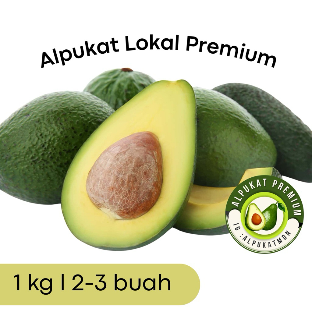 

Alpukat Premium Medan Super 1 Kg (MENTAH)